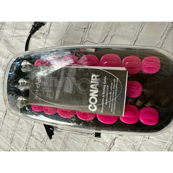 Conair Hot Clips Curling Rollers Multi Size 20 PC Curl Wave Volume Easy Use Set - Picture 8 of 14